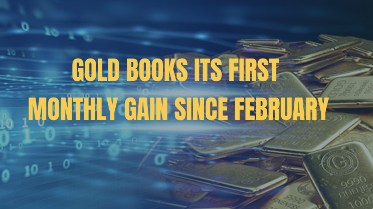 Gold Books Its First Monthly Gain Since February — Then Iran Fighting Flares Again